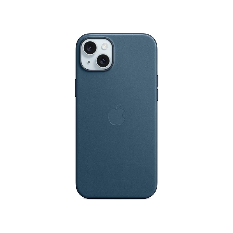 Φωτογραφία προϊόντος: Apple FineWoven Θήκη για iPhone 15 Plus with MagSafe Pacific Blue (MT4D3ZM/A)