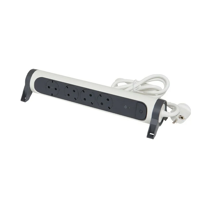 Φωτογραφία προϊόντος: Legrand SurgeArrest 4 Outlets 1.5m Cable SPD White/Grey Rotating