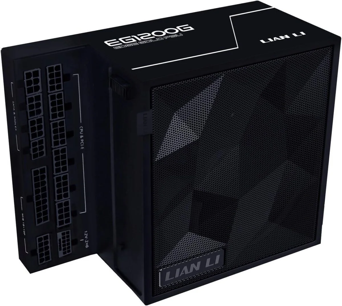 Φωτογραφία προϊόντος: Lian Li Edge 1200W Black 80+ Gold (with USB HUB), Fully Modular ATX PSU