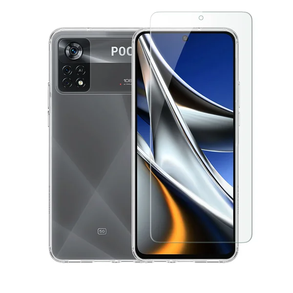 Φωτογραφία προϊόντος: Vivid Set TPU Case + Tempered Glass Xiaomi Poco X4 Pro 5G Transparent