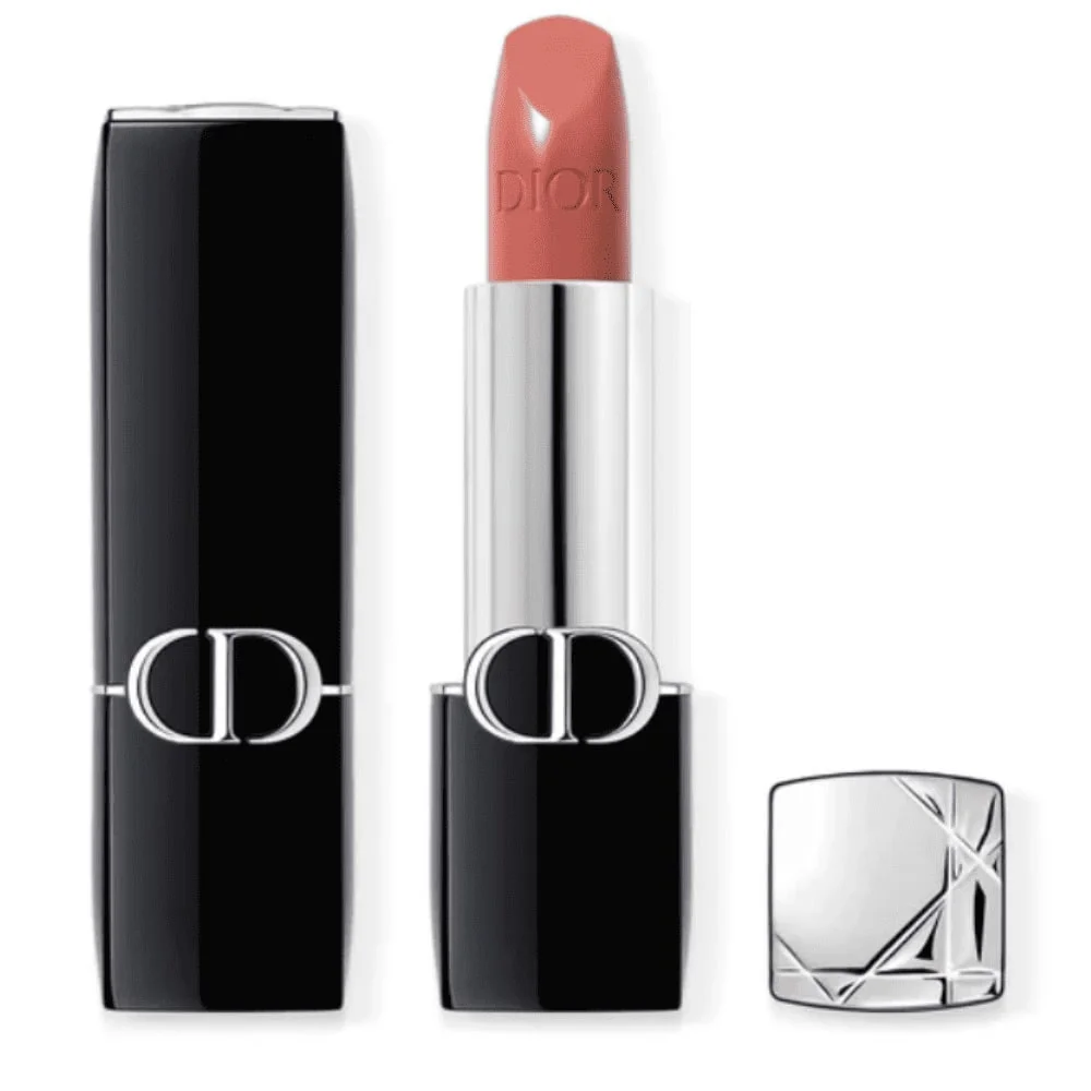 Φωτογραφία προϊόντος: Christian Dior Rouge Lipstick Comfort and Long Wear Hydrating Floral Lip Care | Απόχρωση 100 Nude Look Satiny Finish