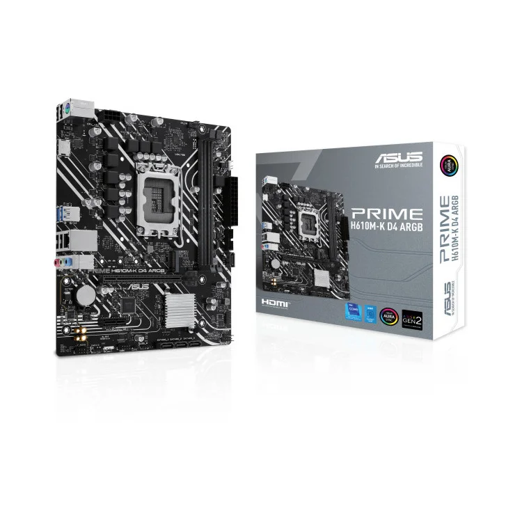 Φωτογραφία προϊόντος: ASUS MOTHERBOARD PRIME H610M-K D4 ARGB, 1700, DDR4, MATX
