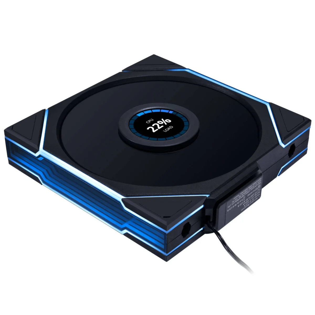 Φωτογραφία προϊόντος: Lian Li UNI FAN TL-LCD Wireless 140 Black (1pc) Case Fan - No Controller Included