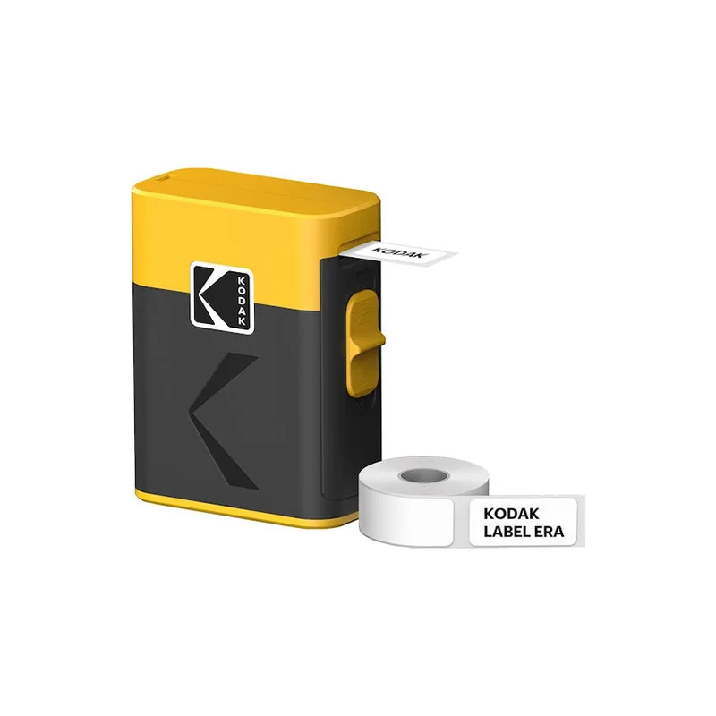 Φωτογραφία προϊόντος: Kodak Label ERA M50 Label Maker Machine, Yellow (Label Printer with 1 Roll Sticker Label)