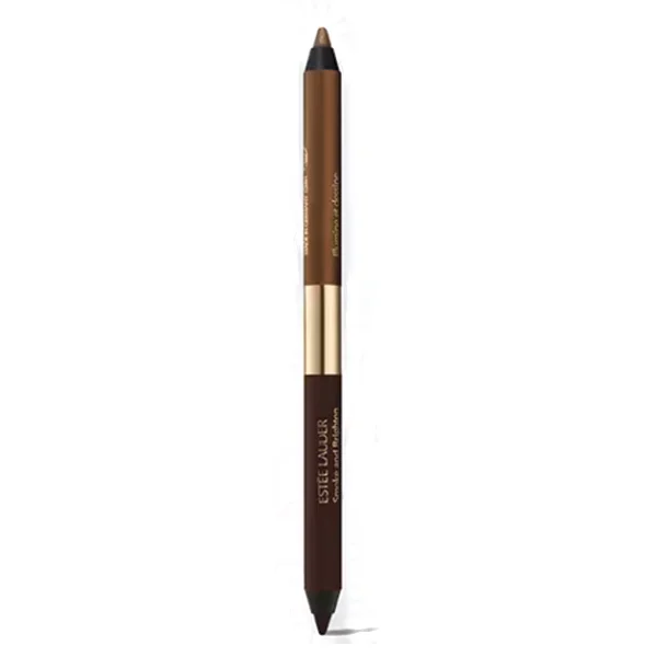 Φωτογραφία προϊόντος: Estee Lauder Smoke and Brighten Kajal Eyeliner Duo 1g | Απόχρωση 03 Dark Chocolate/rich Bronze