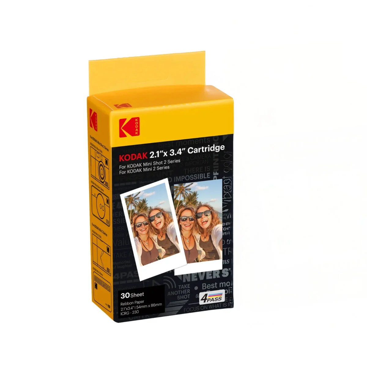 Φωτογραφία προϊόντος: Kodak 30 Photo Cartridge for Mini Shot Combo Printers and Cameras C210/C210R (5.3 x 8.6 cm)