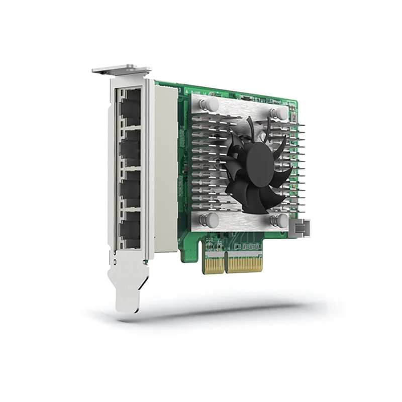Φωτογραφία προϊόντος: QNAP QUAD PORT 2.5GBE 4-SPEED NETWORK CARD