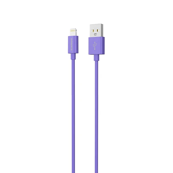 Φωτογραφία προϊόντος: Riversong Cable USB to Lightning 3A Lotus 08 1.2m Purple