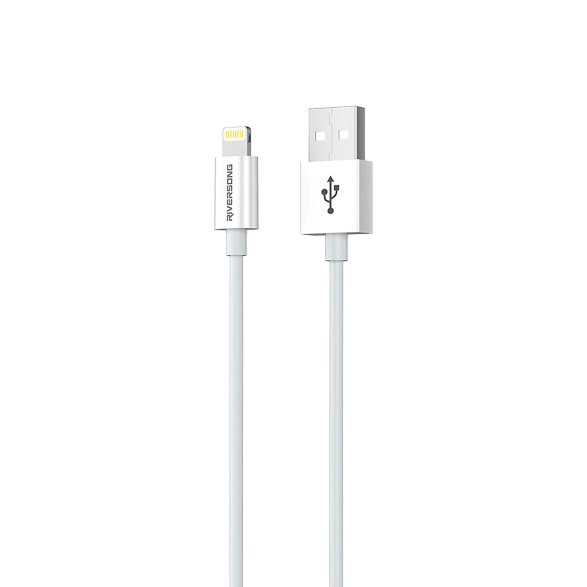 Φωτογραφία προϊόντος: Riversong Cable USB to Lightning 3A Lotus 08 1.2m White