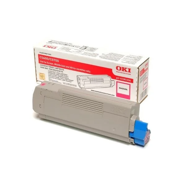 Φωτογραφία προϊόντος: OKI TONER MAGENTA C5600/C5700 (2K)