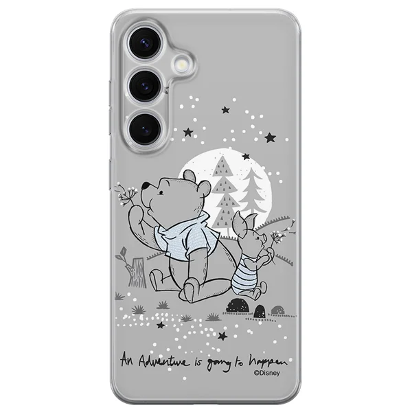 Φωτογραφία προϊόντος: Disney Case Samsung Galaxy S24 Winnie the Pooh Partial Print Transparent