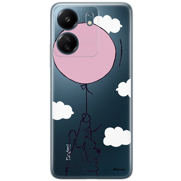 Φωτογραφία προϊόντος: Disney Case Redmi 13C Winnie the Pooh Partial Print Balloon Transparent