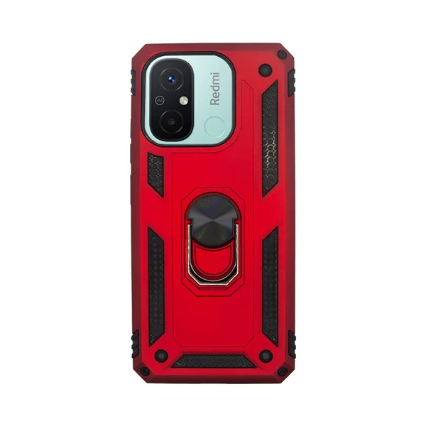 Φωτογραφία προϊόντος: Vivid Ring Rugged Armor Case Xiaomi Redmi 12C Red