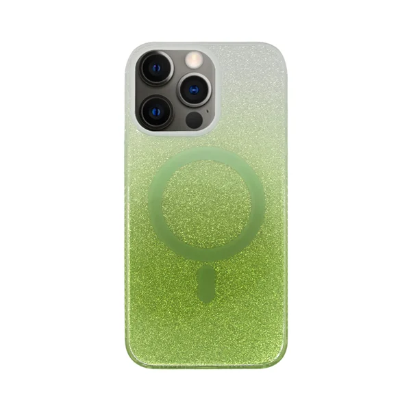 Φωτογραφία προϊόντος: Vivid Magsafe Glitter Shine Case Apple iPhone 12/12 Pro Green