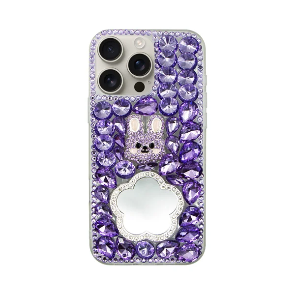 Φωτογραφία προϊόντος: Vivid Diamond Case with Mirror Apple iPhone 16 Pro Max Purple