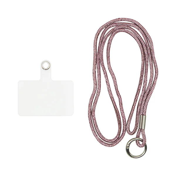 Φωτογραφία προϊόντος: Vivid Lanyard Rhinestone Neck Strap Pink