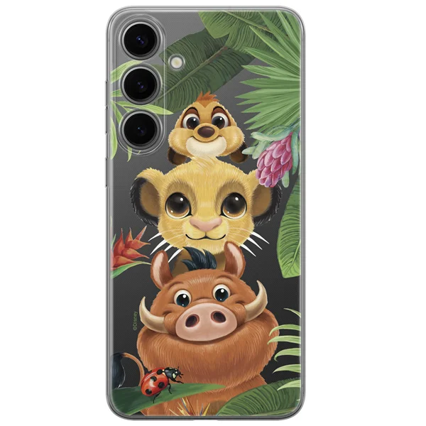 Φωτογραφία προϊόντος: Disney Case Samsung Galaxy S24+ Lion King Partial Print Friends Transparent