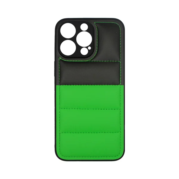 Φωτογραφία προϊόντος: Vivid Puffer Back Cover Apple iPhone 15 Pro Max Green/Black