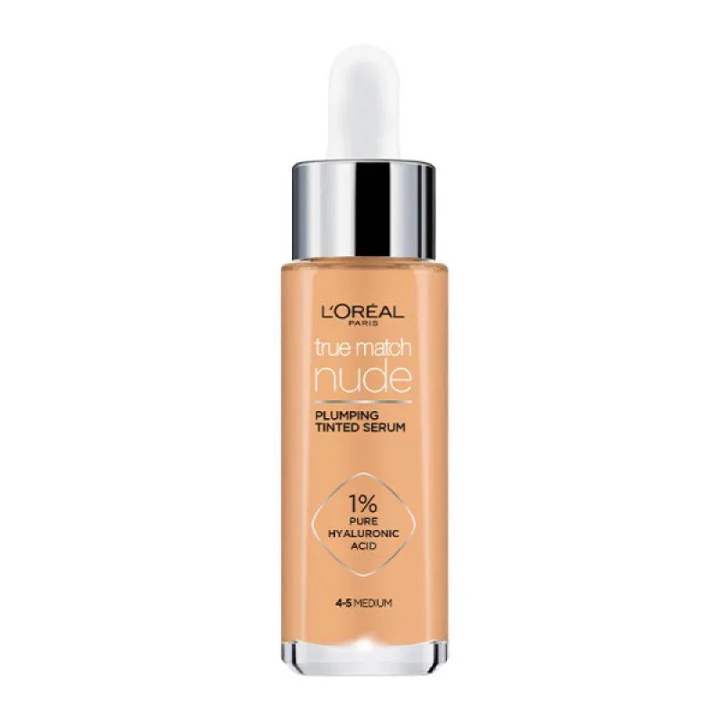 Φωτογραφία προϊόντος: L'Oreal Foundation True Match Nude Plumping Tinted Serum 30ml - Medium