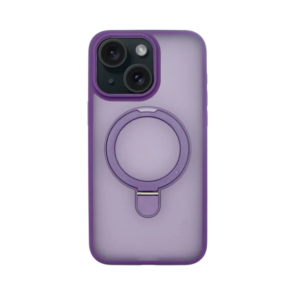 Φωτογραφία προϊόντος: Vivid Magsafe Ring Stand PC Case Apple iPhone 15 Purple