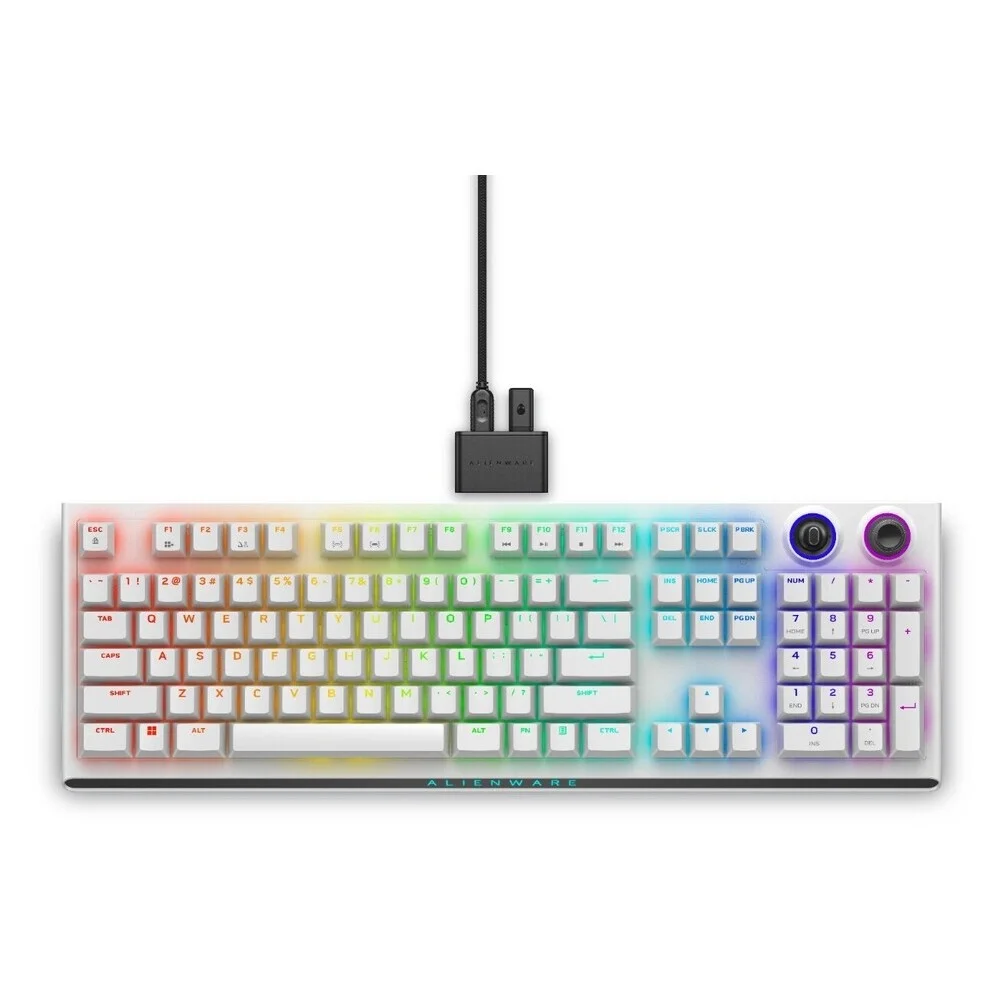 Φωτογραφία προϊόντος: DELL Alienware Tri-Mode Wireless Gaming Keyboard - AW920K - Lunar Light