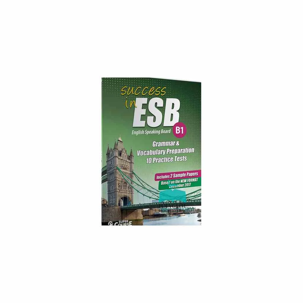 Φωτογραφία προϊόντος: SUCCESS IN ESB B1 10 PR.TESTS + 2 SAMPLE PAPER 2018