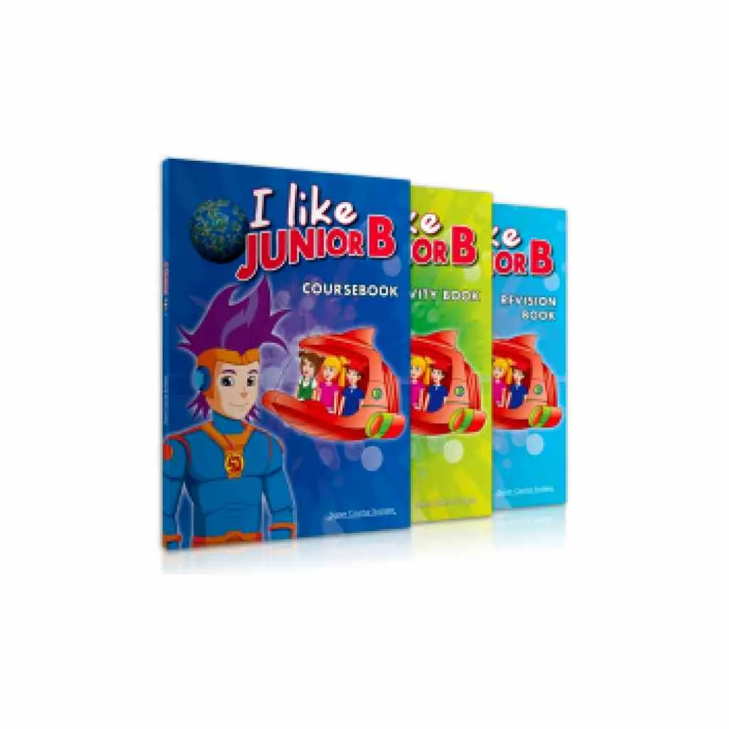 Φωτογραφία προϊόντος: I LIKE JUNIOR B ΠΛΗΡΕΣ ΠΑΚΕΤΟ (+ I-BOOK + REVISION BOOK)