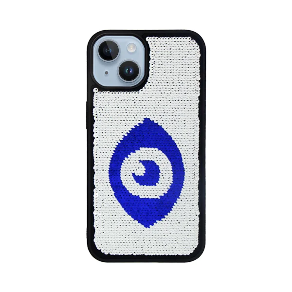 Φωτογραφία προϊόντος: Vivid Sequin Case Apple iPhone 14 Silver/Blue