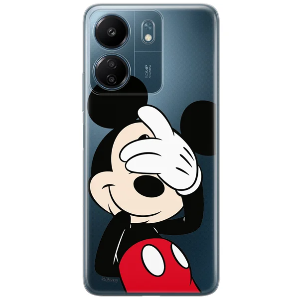 Φωτογραφία προϊόντος: Disney Case Redmi 13C Mickey Partial Print Hiding Transparent