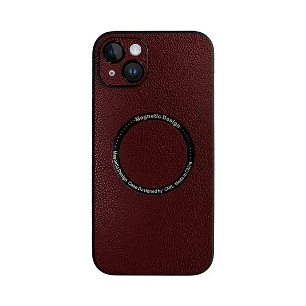 Φωτογραφία προϊόντος: Vivid Magsafe Leather Case Apple iPhone 14 Purple
