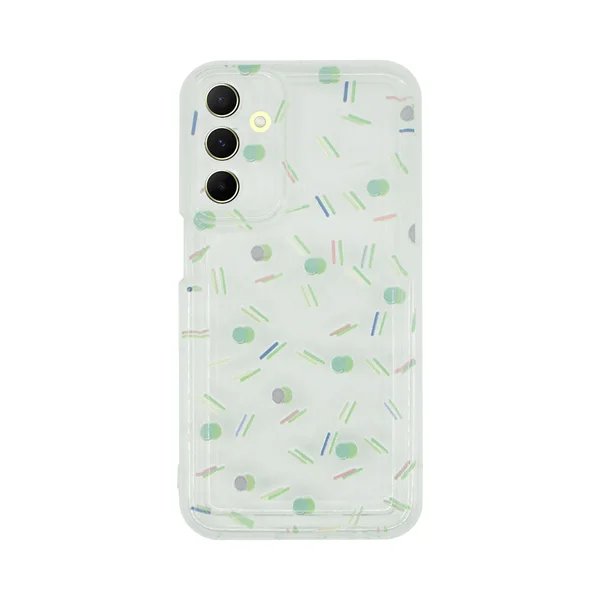 Φωτογραφία προϊόντος: Vivid TPU Case Samsung Galaxy A15 4G/5G Clear/Multicolor Shapes