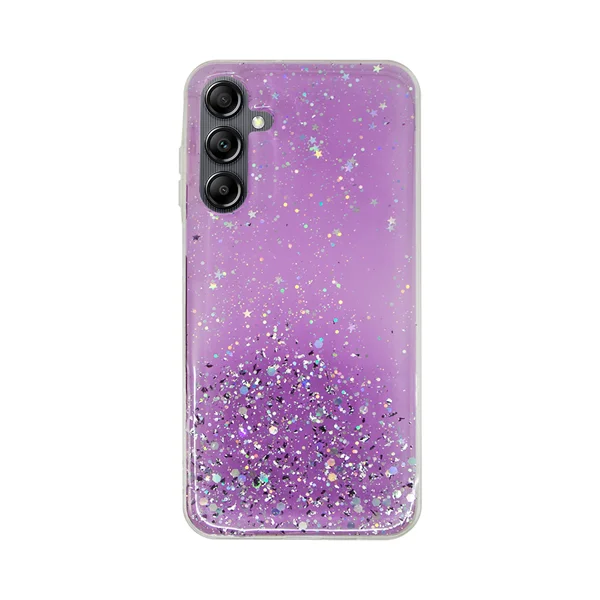 Φωτογραφία προϊόντος: Vivid Liquid Glitter Case Samsung Galaxy A14 4G/5G Purple/Multicolor
