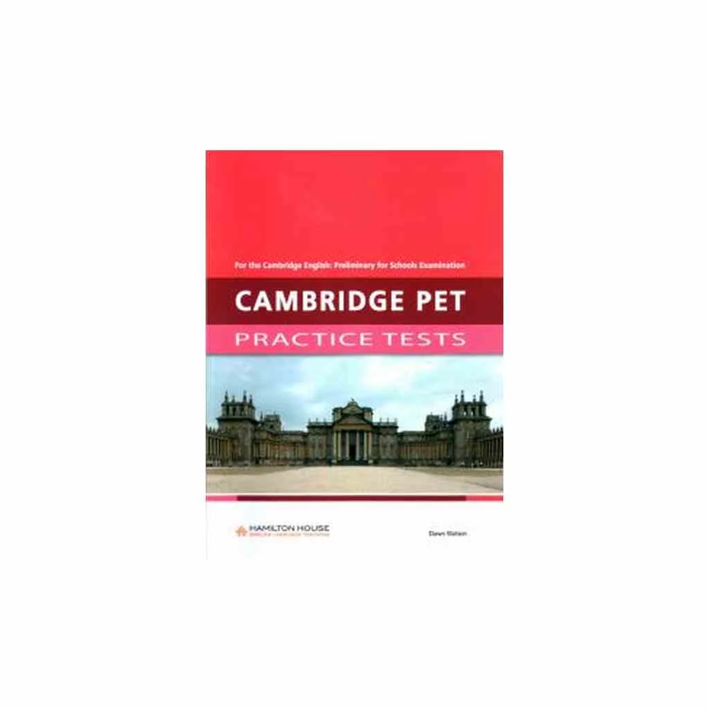 Φωτογραφία προϊόντος: CAMBRIDGE PET PRACTICE TESTS SB
