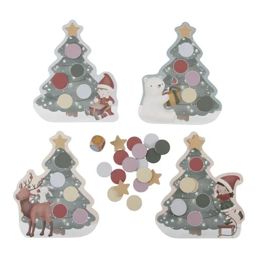 Φωτογραφία προϊόντος: LITTLE DUTCH. Παιχνίδι μνήμης X-mas tree