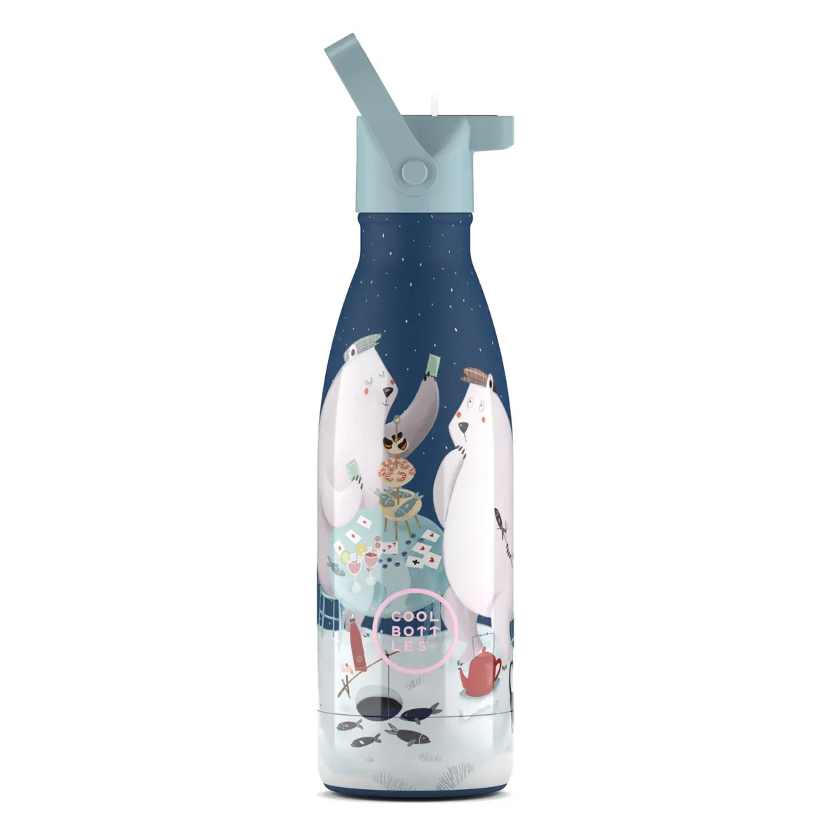 Φωτογραφία προϊόντος: COOL BOTTLES. Ανοξείδωτο μπουκάλι Πολική Αρκούδα 350ml