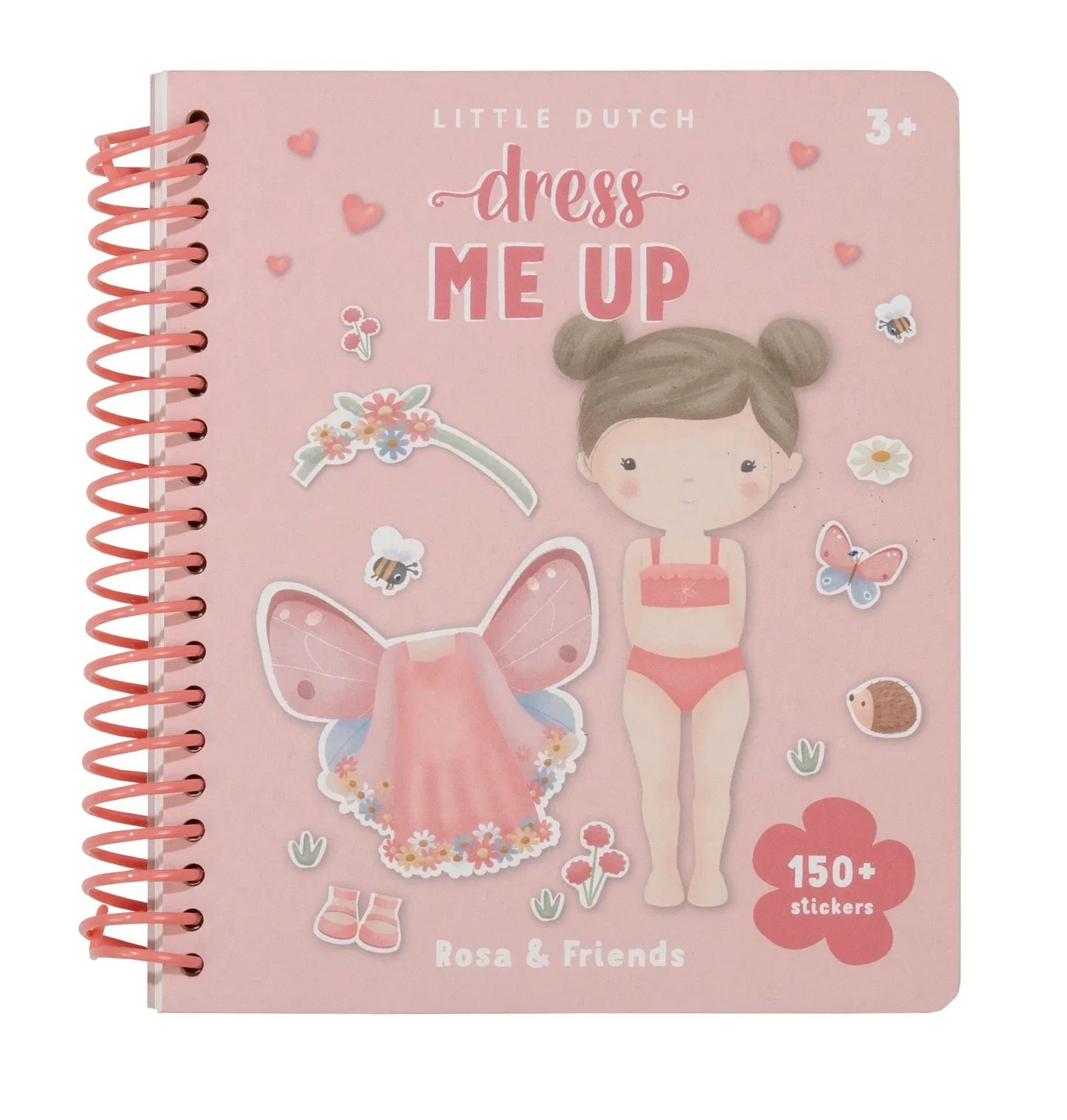 Φωτογραφία προϊόντος: LITTLE DUTCH. Βιβλιαράκι Dress me up Rosa + Friends