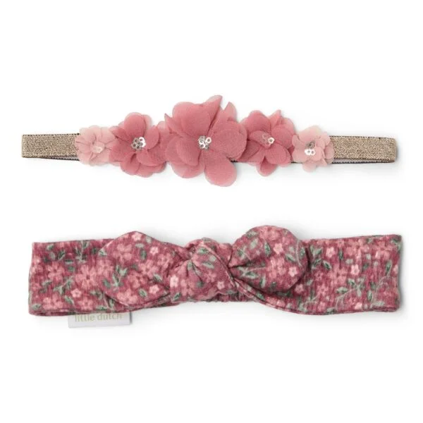 Φωτογραφία προϊόντος: LITTLE DUTCH. Σετ 2 κορδέλες Rouge Flower No1