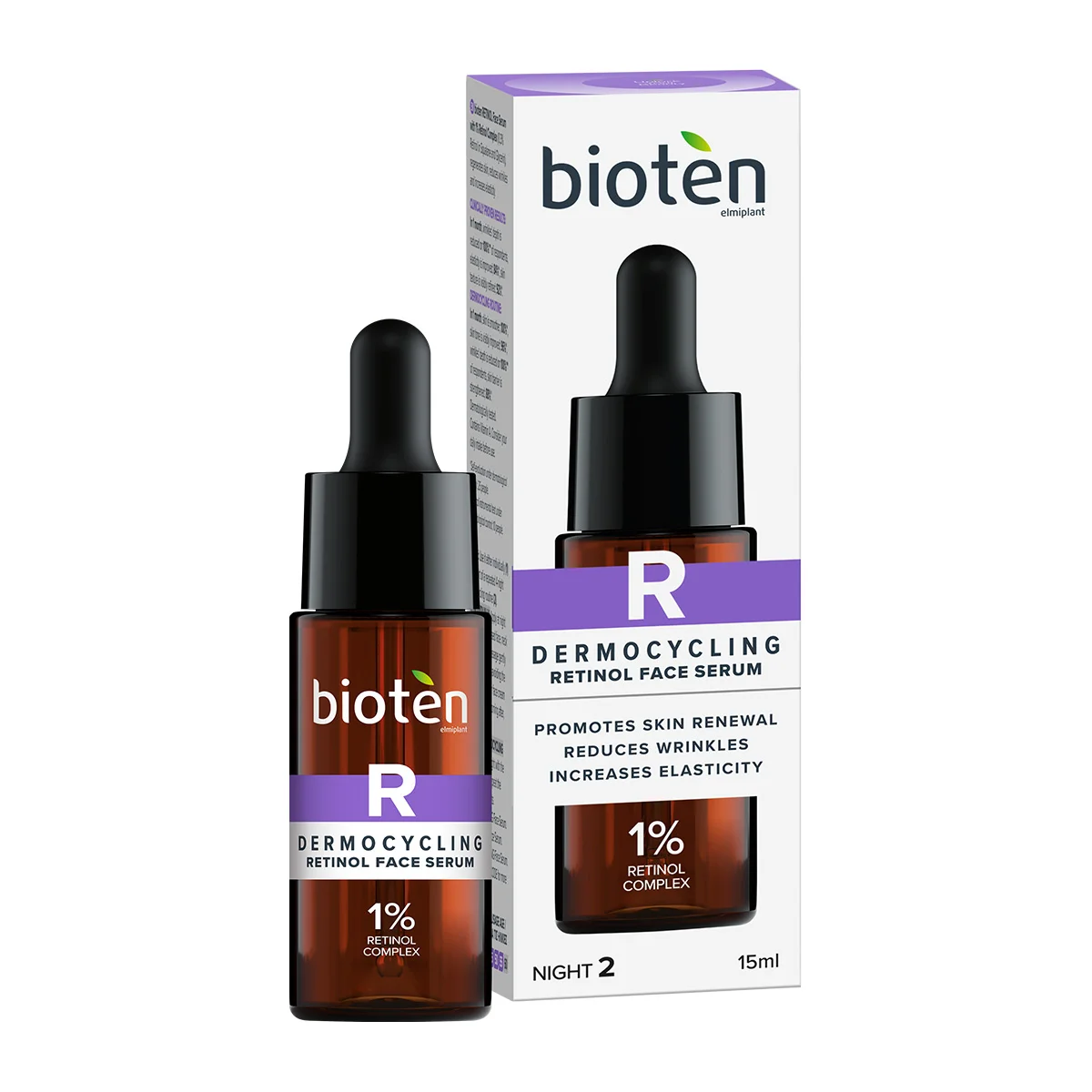 Φωτογραφία προϊόντος: Bioten Force Serum Dermocycl Retinol Serum Ρετινόλης 15ml