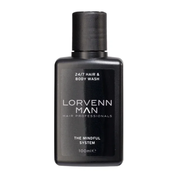 Φωτογραφία προϊόντος: Lorvenn Man Αφρόλουτρο & Σαμπουάν 24/7 Hair & Body Wash The Mindful System 100ml