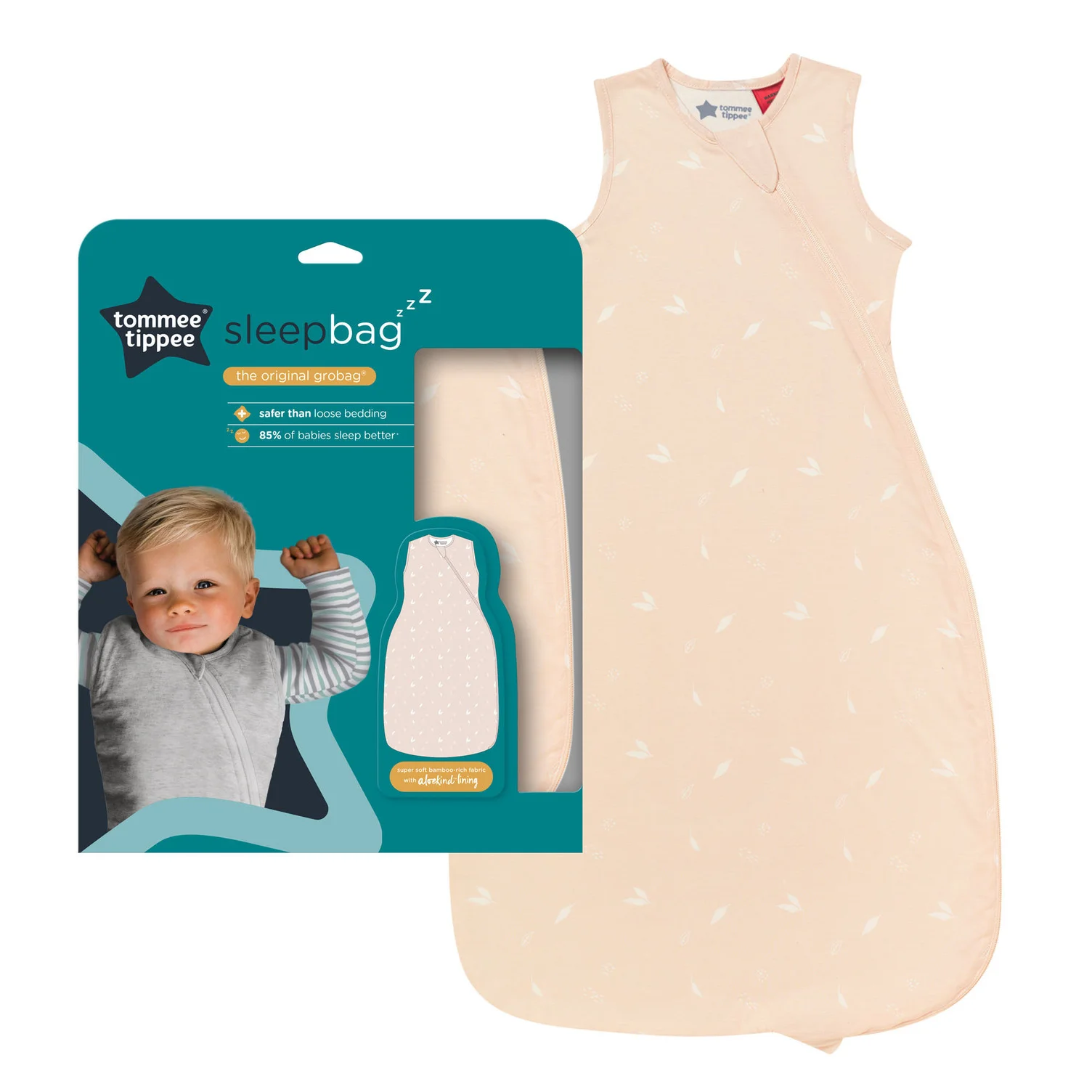 Φωτογραφία προϊόντος: Tommee Tippee Υπνόσακος Χειμωνιάτικος 2.5 tog 18-36 μηνών Pink Petal