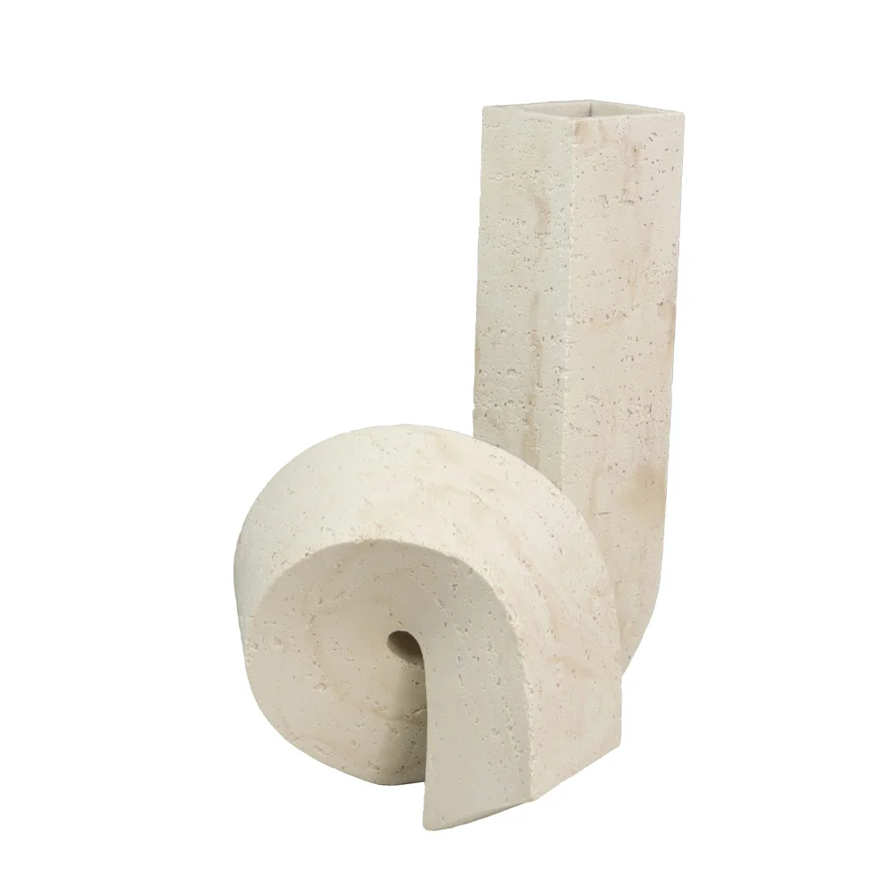 Φωτογραφία προϊόντος: SIGNE ΒΑΖΟ 19x17x30cm POLYRESIN ΜΠΕΖ