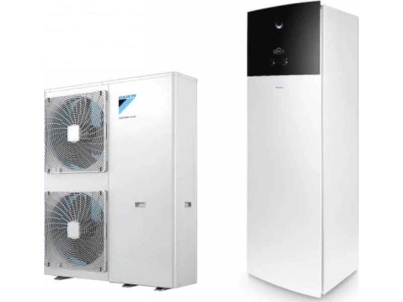 Φωτογραφία προϊόντος: Daikin EAVX16S18D6V / EPGA11DV Αντλία Θερμότητας 11.1kW Μονοφασική 60°C Split