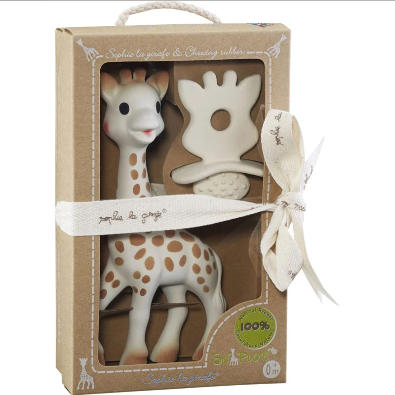 Φωτογραφία προϊόντος: Sophie The Giraffe Σετ Δώρου+Μασητικό Natural Soother