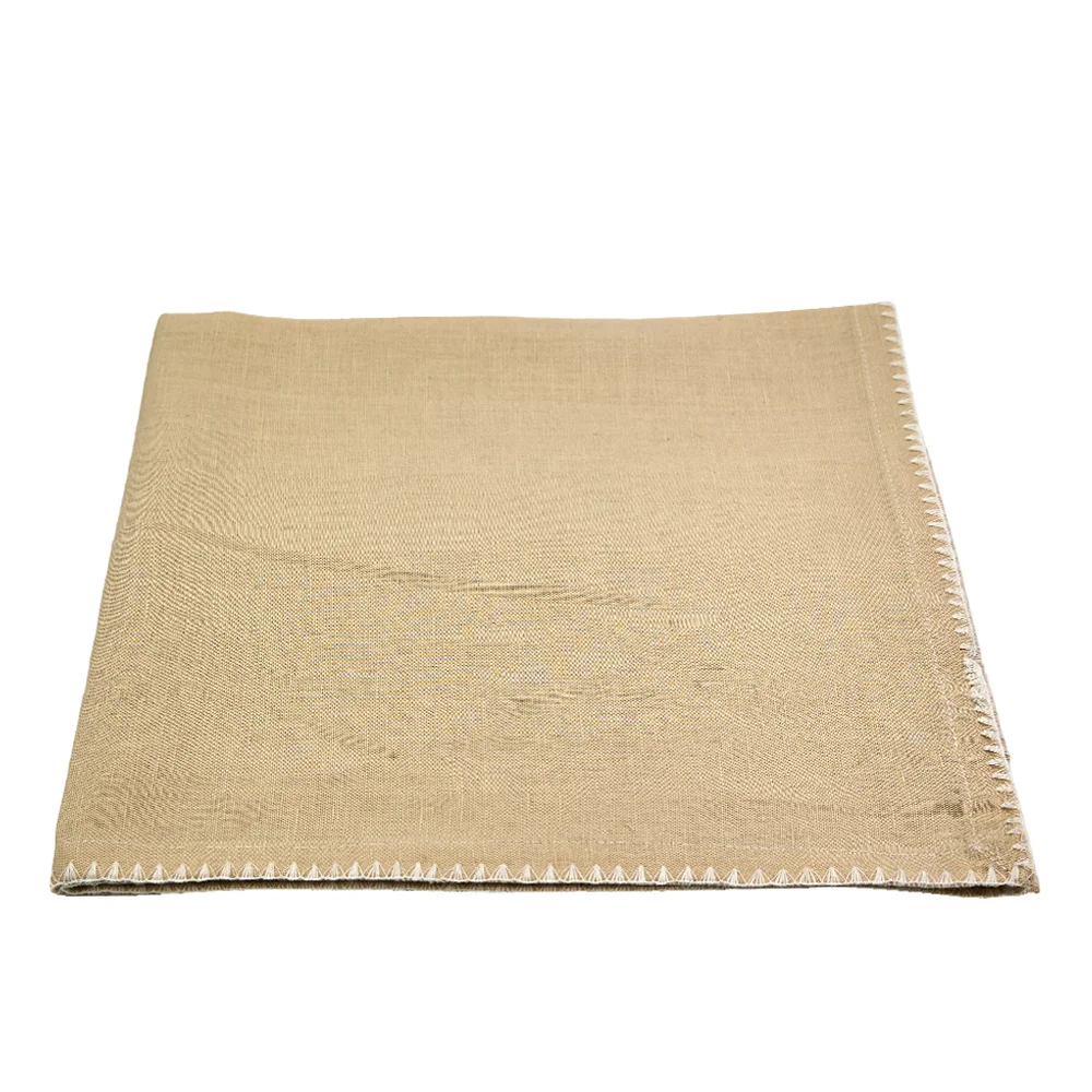 Φωτογραφία προϊόντος: MALIN ΠΕΤΣΕΤΑ ΦΑΓΗΤΟΥ 50x50cm ΒΑΜΒΑΚΙ ΜΠΕΖ ΛΕΥΚΟ ΛΙΝΟ