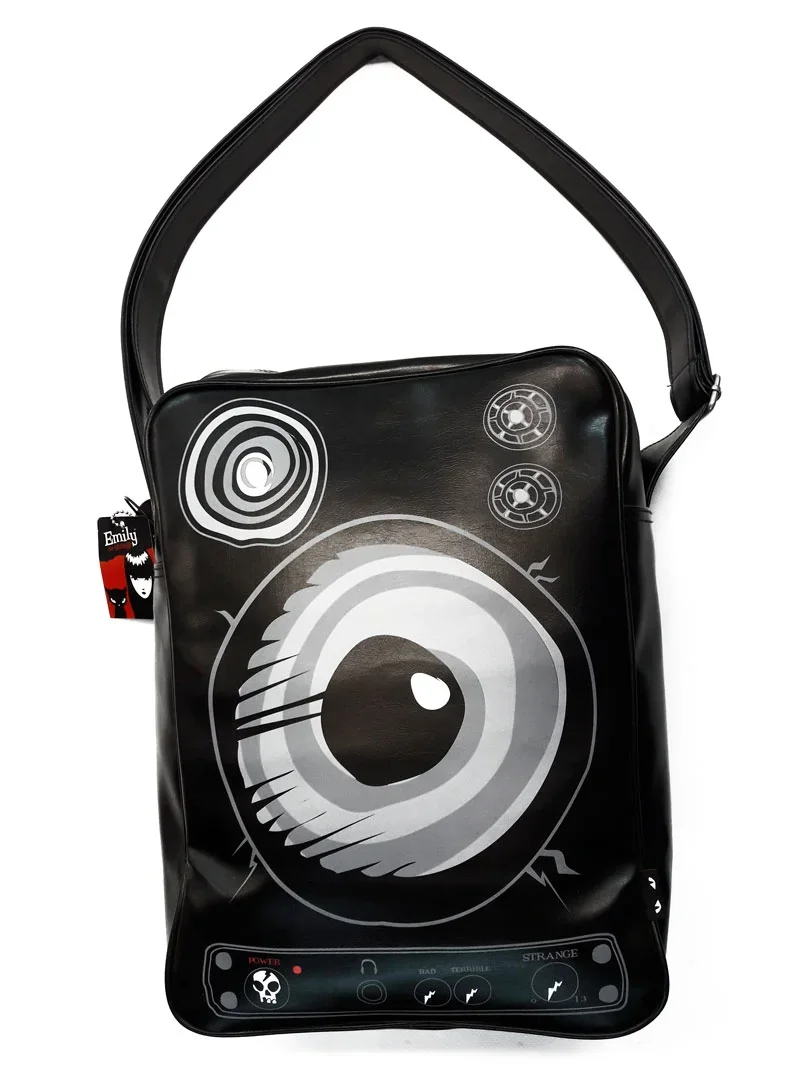 Φωτογραφία προϊόντος: SHOULDER BAG EMILY THE STRANGE LOUD+PROUD BLACK