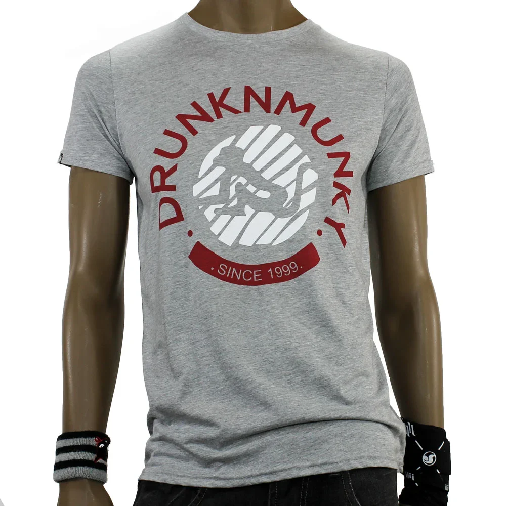 Φωτογραφία προϊόντος: TSHIRT DRUNKNMUNKY D7050 grey