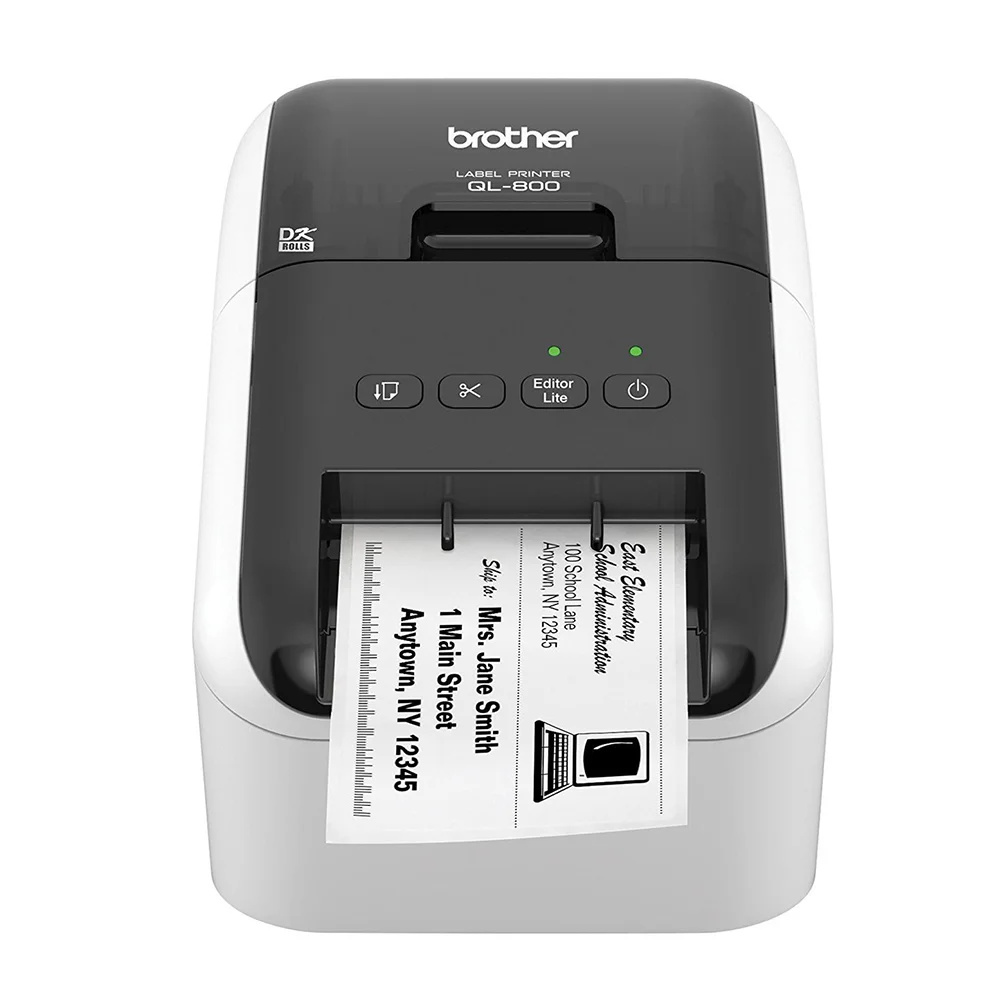 Φωτογραφία προϊόντος: BROTHER PRINTING BROTHER QL-800 LABEL PRINTER (QL800) (BROQL800)