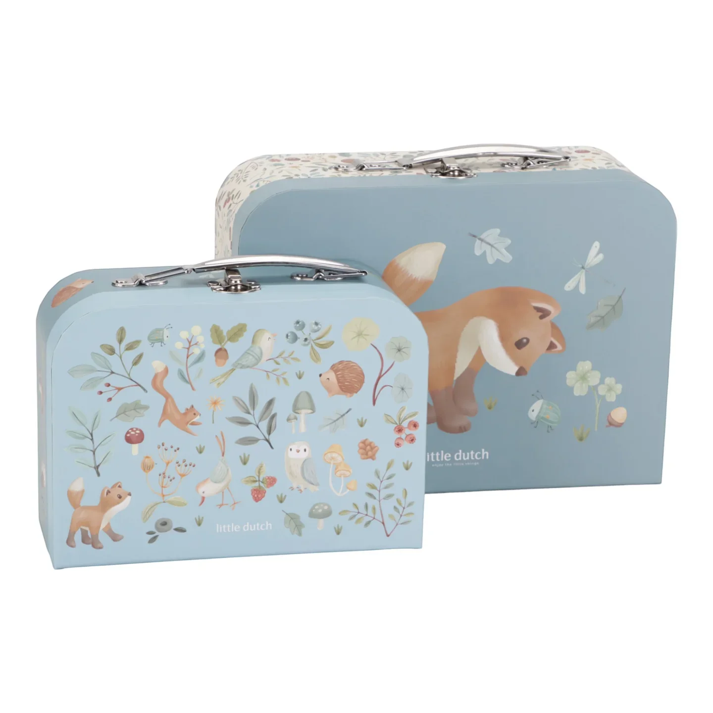 Φωτογραφία προϊόντος: LITTLE DUTCH. Σετ 2 βαλιτσάκια Forest Friends FSC
