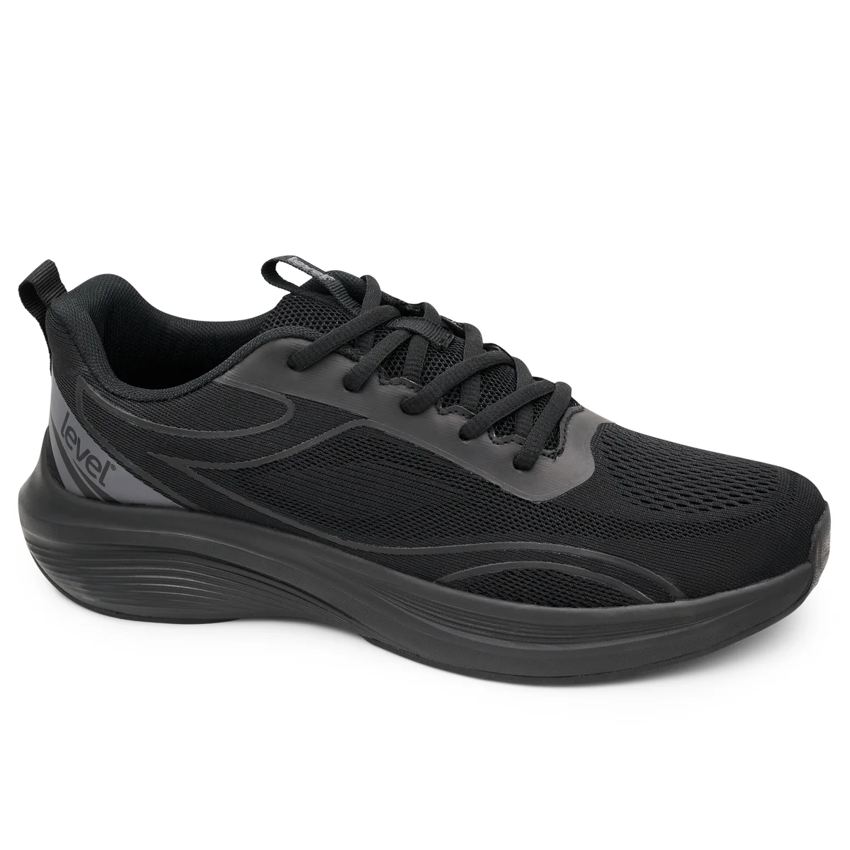 Φωτογραφία προϊόντος: LEVEL ANATOMIC ΑΝΔΡΙΚΑ SNEAKERS ΜΑΥΡΟ ΧΡΩΜΑ ΚΩΔ:3192 Μαύρο
