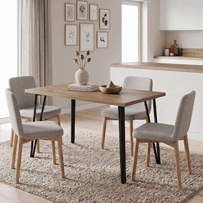 Φωτογραφία προϊόντος: Τραπέζι Xana Megapap χρώμα sepet oak 120x70x77,5εκ.